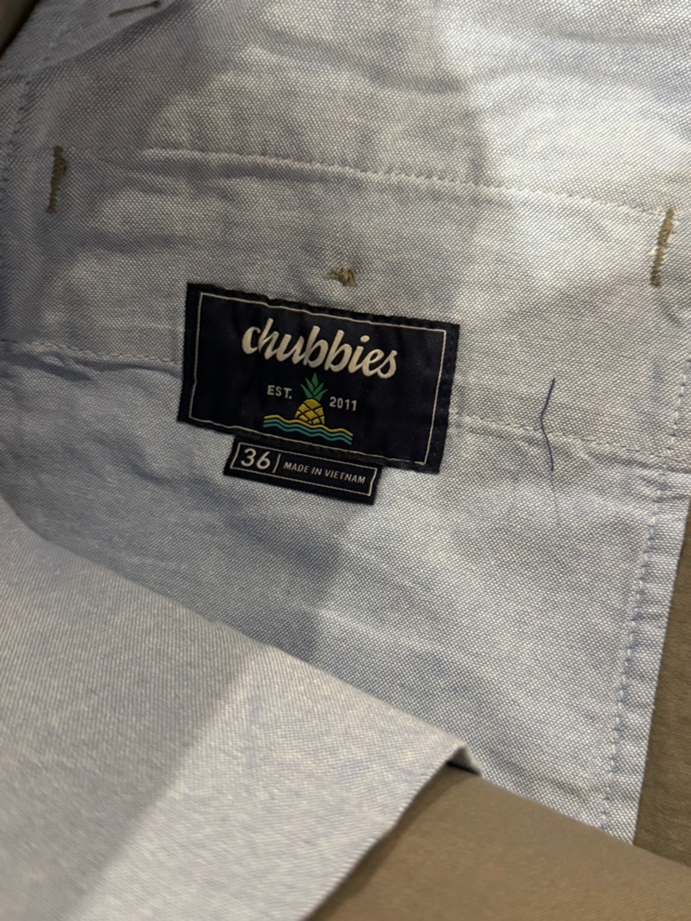 Chubbies Flat Front Chino Short - Picture 3 of 4